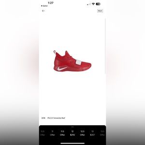 PG 2.5 barely worn. Great condition! Size 12